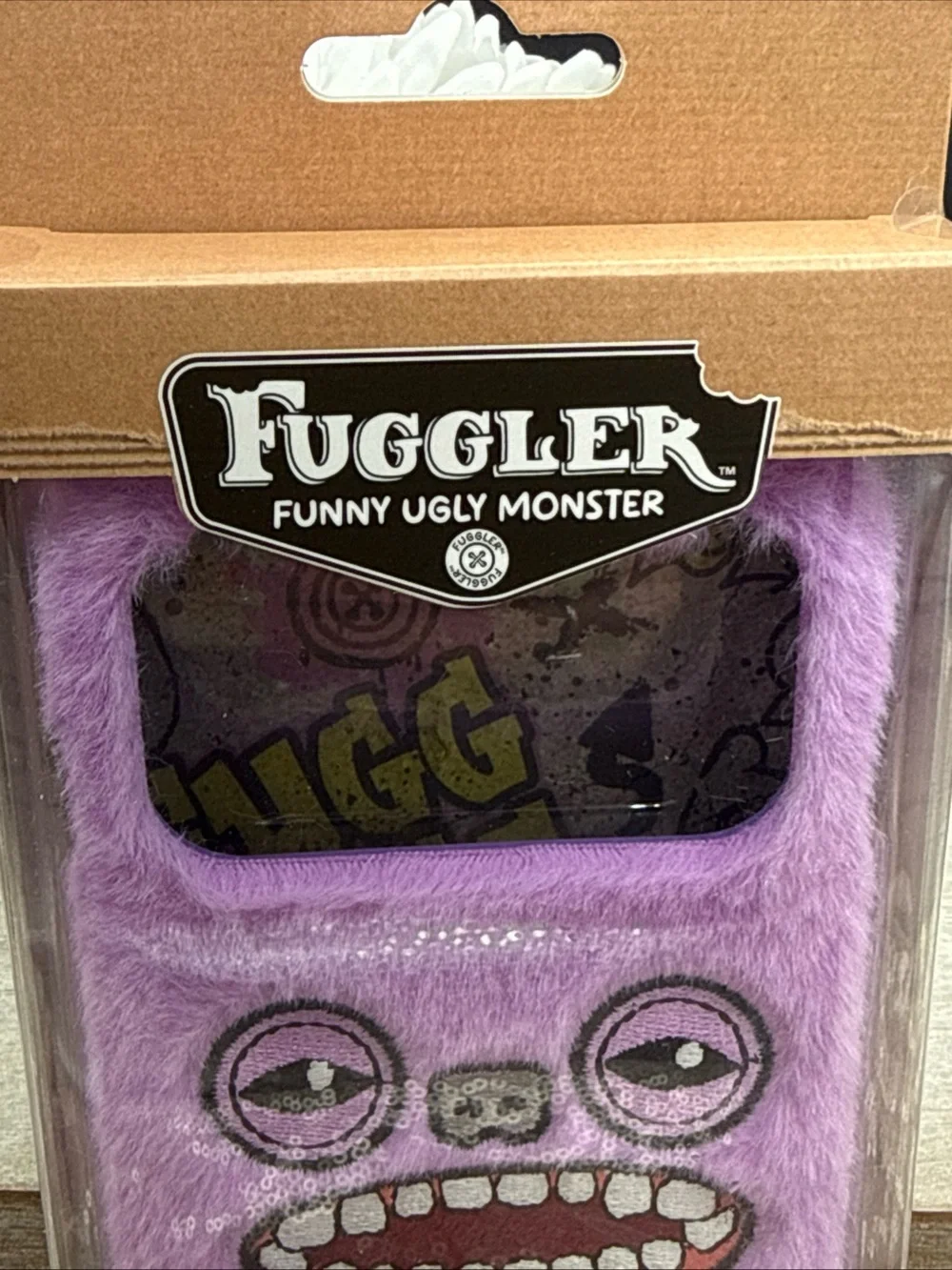 Fugler Greedy Grinner Furry Phone Case for iPhone 17 Pro Max - Purple